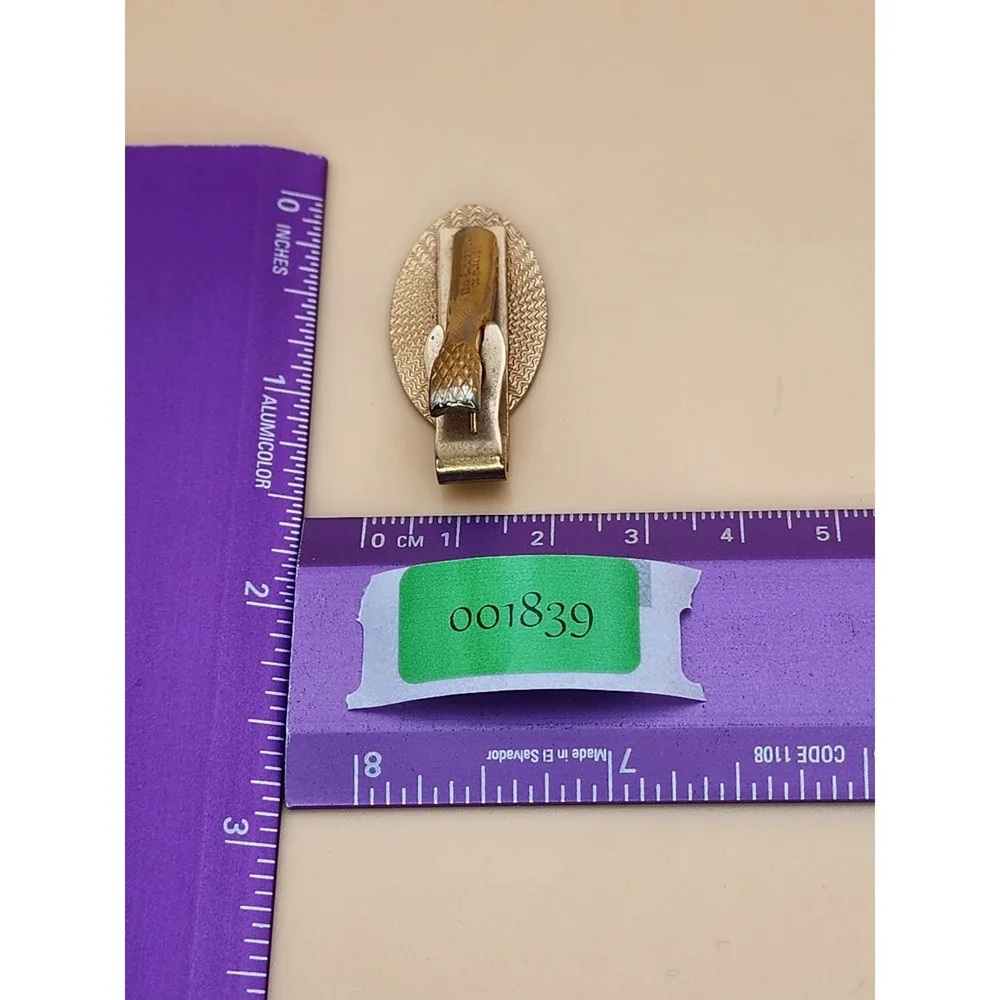 78 Yr Old LEAVENS Mfg. Co. PULLMAN STANDARD PS2 Train Car Tie Clip‎ Bar Clasp